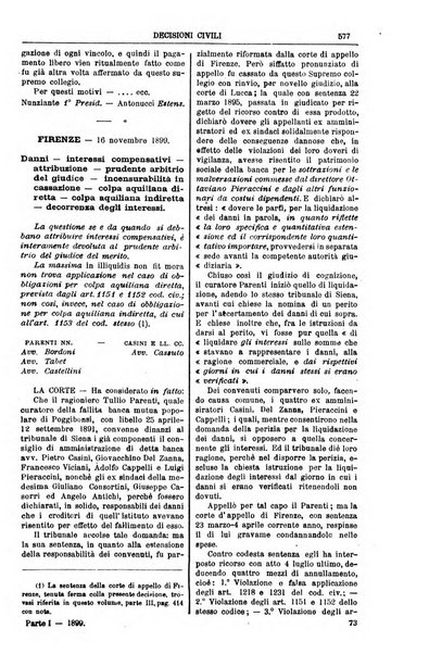 Annali della giurisprudenza italiana raccolta generale delle decisioni delle Corti di cassazione e d'appello in materia civile, criminale, commerciale, di diritto pubblico e amministrativo, e di procedura civile e penale