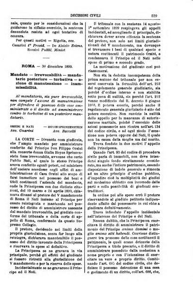 Annali della giurisprudenza italiana raccolta generale delle decisioni delle Corti di cassazione e d'appello in materia civile, criminale, commerciale, di diritto pubblico e amministrativo, e di procedura civile e penale