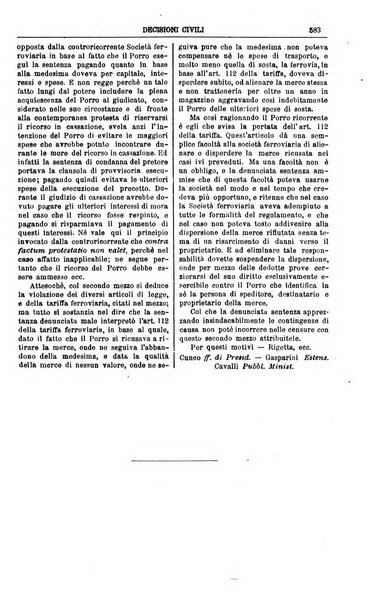 Annali della giurisprudenza italiana raccolta generale delle decisioni delle Corti di cassazione e d'appello in materia civile, criminale, commerciale, di diritto pubblico e amministrativo, e di procedura civile e penale