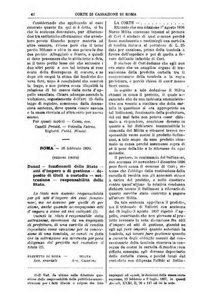 Annali della giurisprudenza italiana raccolta generale delle decisioni delle Corti di cassazione e d'appello in materia civile, criminale, commerciale, di diritto pubblico e amministrativo, e di procedura civile e penale