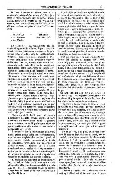 Annali della giurisprudenza italiana raccolta generale delle decisioni delle Corti di cassazione e d'appello in materia civile, criminale, commerciale, di diritto pubblico e amministrativo, e di procedura civile e penale