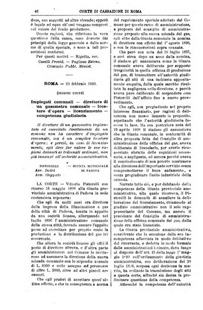 Annali della giurisprudenza italiana raccolta generale delle decisioni delle Corti di cassazione e d'appello in materia civile, criminale, commerciale, di diritto pubblico e amministrativo, e di procedura civile e penale