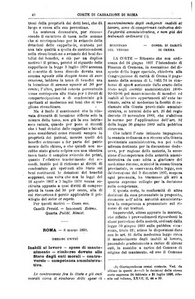 Annali della giurisprudenza italiana raccolta generale delle decisioni delle Corti di cassazione e d'appello in materia civile, criminale, commerciale, di diritto pubblico e amministrativo, e di procedura civile e penale