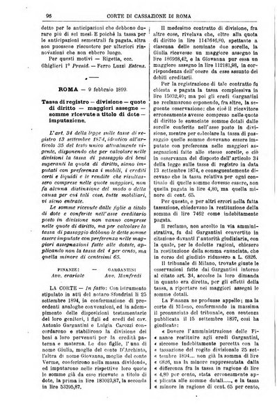 Annali della giurisprudenza italiana raccolta generale delle decisioni delle Corti di cassazione e d'appello in materia civile, criminale, commerciale, di diritto pubblico e amministrativo, e di procedura civile e penale