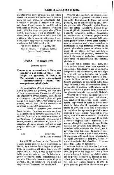 Annali della giurisprudenza italiana raccolta generale delle decisioni delle Corti di cassazione e d'appello in materia civile, criminale, commerciale, di diritto pubblico e amministrativo, e di procedura civile e penale