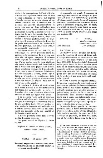 Annali della giurisprudenza italiana raccolta generale delle decisioni delle Corti di cassazione e d'appello in materia civile, criminale, commerciale, di diritto pubblico e amministrativo, e di procedura civile e penale