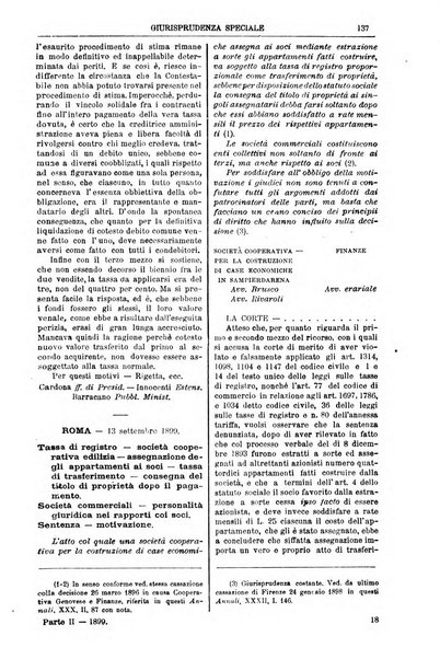 Annali della giurisprudenza italiana raccolta generale delle decisioni delle Corti di cassazione e d'appello in materia civile, criminale, commerciale, di diritto pubblico e amministrativo, e di procedura civile e penale