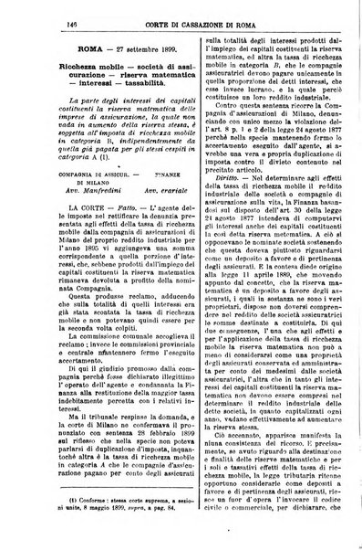 Annali della giurisprudenza italiana raccolta generale delle decisioni delle Corti di cassazione e d'appello in materia civile, criminale, commerciale, di diritto pubblico e amministrativo, e di procedura civile e penale