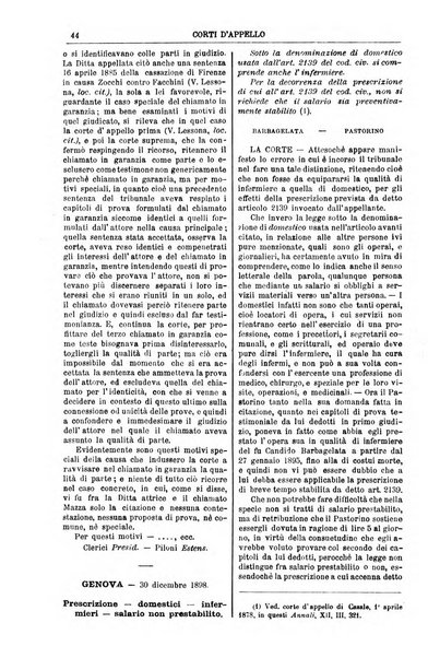 Annali della giurisprudenza italiana raccolta generale delle decisioni delle Corti di cassazione e d'appello in materia civile, criminale, commerciale, di diritto pubblico e amministrativo, e di procedura civile e penale