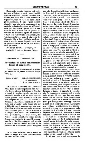 Annali della giurisprudenza italiana raccolta generale delle decisioni delle Corti di cassazione e d'appello in materia civile, criminale, commerciale, di diritto pubblico e amministrativo, e di procedura civile e penale