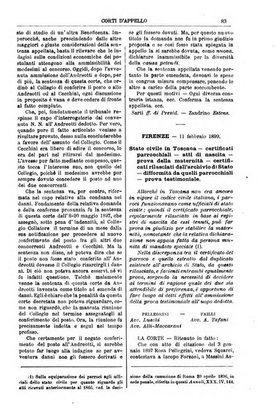 Annali della giurisprudenza italiana raccolta generale delle decisioni delle Corti di cassazione e d'appello in materia civile, criminale, commerciale, di diritto pubblico e amministrativo, e di procedura civile e penale