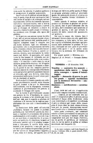 Annali della giurisprudenza italiana raccolta generale delle decisioni delle Corti di cassazione e d'appello in materia civile, criminale, commerciale, di diritto pubblico e amministrativo, e di procedura civile e penale