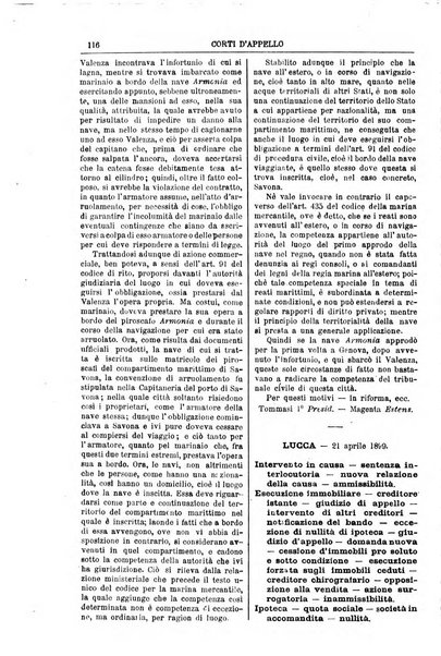 Annali della giurisprudenza italiana raccolta generale delle decisioni delle Corti di cassazione e d'appello in materia civile, criminale, commerciale, di diritto pubblico e amministrativo, e di procedura civile e penale