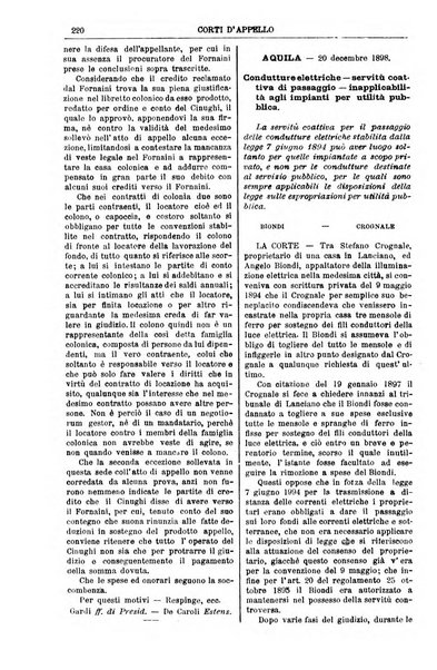 Annali della giurisprudenza italiana raccolta generale delle decisioni delle Corti di cassazione e d'appello in materia civile, criminale, commerciale, di diritto pubblico e amministrativo, e di procedura civile e penale