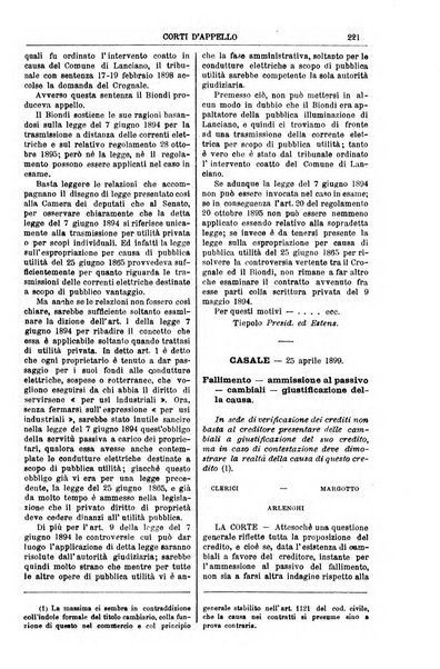 Annali della giurisprudenza italiana raccolta generale delle decisioni delle Corti di cassazione e d'appello in materia civile, criminale, commerciale, di diritto pubblico e amministrativo, e di procedura civile e penale