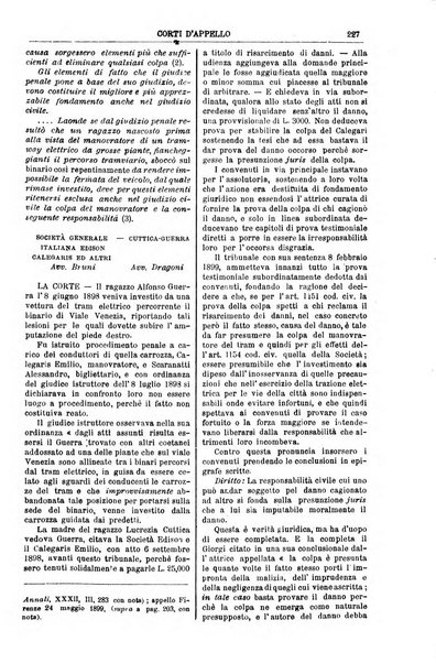 Annali della giurisprudenza italiana raccolta generale delle decisioni delle Corti di cassazione e d'appello in materia civile, criminale, commerciale, di diritto pubblico e amministrativo, e di procedura civile e penale