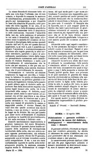 Annali della giurisprudenza italiana raccolta generale delle decisioni delle Corti di cassazione e d'appello in materia civile, criminale, commerciale, di diritto pubblico e amministrativo, e di procedura civile e penale