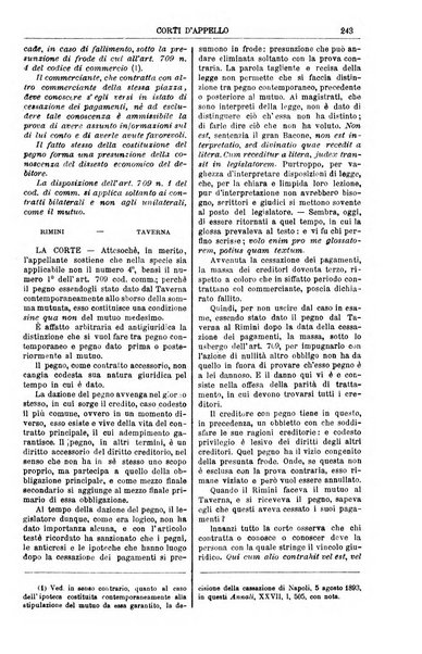 Annali della giurisprudenza italiana raccolta generale delle decisioni delle Corti di cassazione e d'appello in materia civile, criminale, commerciale, di diritto pubblico e amministrativo, e di procedura civile e penale