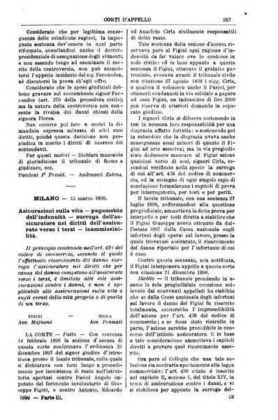 Annali della giurisprudenza italiana raccolta generale delle decisioni delle Corti di cassazione e d'appello in materia civile, criminale, commerciale, di diritto pubblico e amministrativo, e di procedura civile e penale