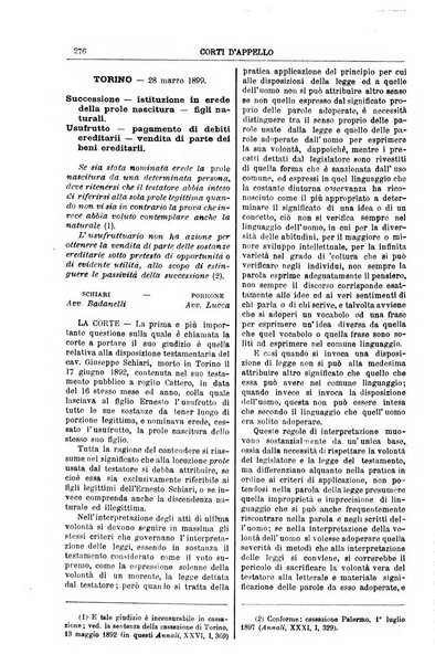 Annali della giurisprudenza italiana raccolta generale delle decisioni delle Corti di cassazione e d'appello in materia civile, criminale, commerciale, di diritto pubblico e amministrativo, e di procedura civile e penale