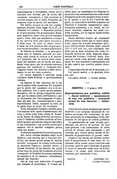 Annali della giurisprudenza italiana raccolta generale delle decisioni delle Corti di cassazione e d'appello in materia civile, criminale, commerciale, di diritto pubblico e amministrativo, e di procedura civile e penale