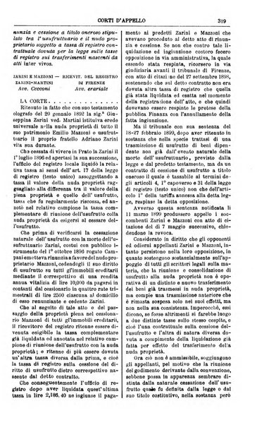 Annali della giurisprudenza italiana raccolta generale delle decisioni delle Corti di cassazione e d'appello in materia civile, criminale, commerciale, di diritto pubblico e amministrativo, e di procedura civile e penale