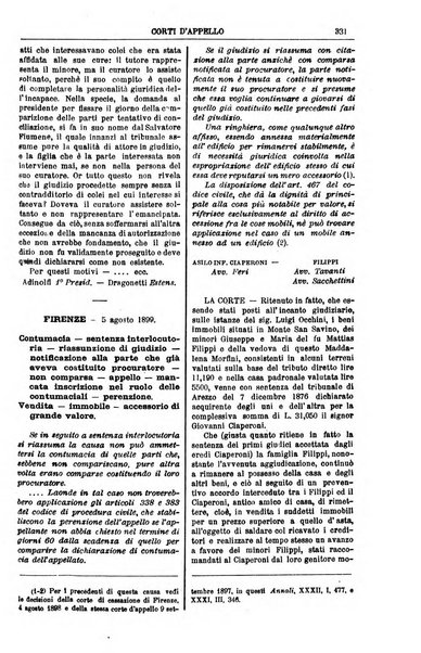 Annali della giurisprudenza italiana raccolta generale delle decisioni delle Corti di cassazione e d'appello in materia civile, criminale, commerciale, di diritto pubblico e amministrativo, e di procedura civile e penale