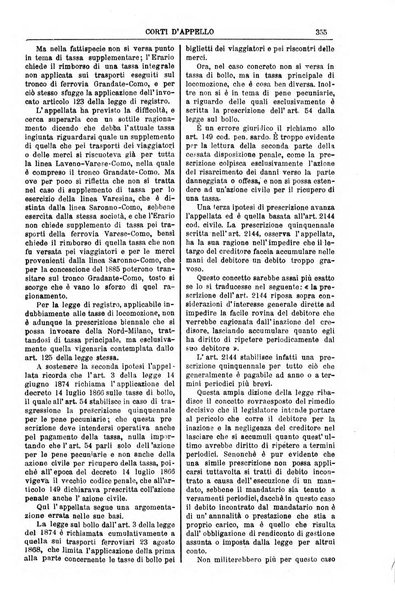 Annali della giurisprudenza italiana raccolta generale delle decisioni delle Corti di cassazione e d'appello in materia civile, criminale, commerciale, di diritto pubblico e amministrativo, e di procedura civile e penale