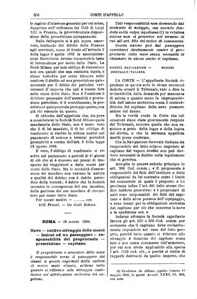 Annali della giurisprudenza italiana raccolta generale delle decisioni delle Corti di cassazione e d'appello in materia civile, criminale, commerciale, di diritto pubblico e amministrativo, e di procedura civile e penale