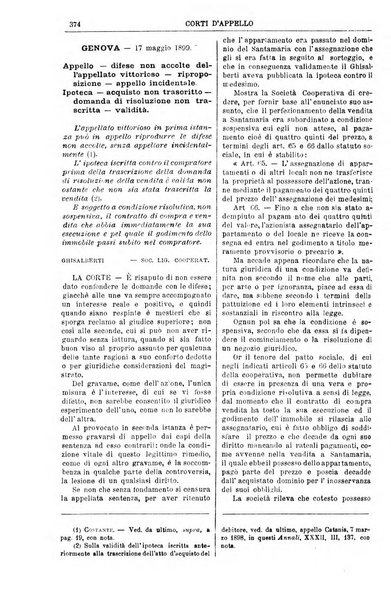 Annali della giurisprudenza italiana raccolta generale delle decisioni delle Corti di cassazione e d'appello in materia civile, criminale, commerciale, di diritto pubblico e amministrativo, e di procedura civile e penale