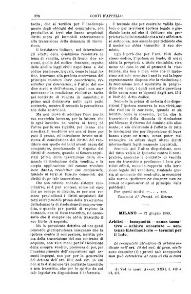 Annali della giurisprudenza italiana raccolta generale delle decisioni delle Corti di cassazione e d'appello in materia civile, criminale, commerciale, di diritto pubblico e amministrativo, e di procedura civile e penale