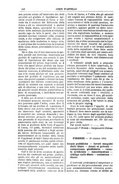 Annali della giurisprudenza italiana raccolta generale delle decisioni delle Corti di cassazione e d'appello in materia civile, criminale, commerciale, di diritto pubblico e amministrativo, e di procedura civile e penale