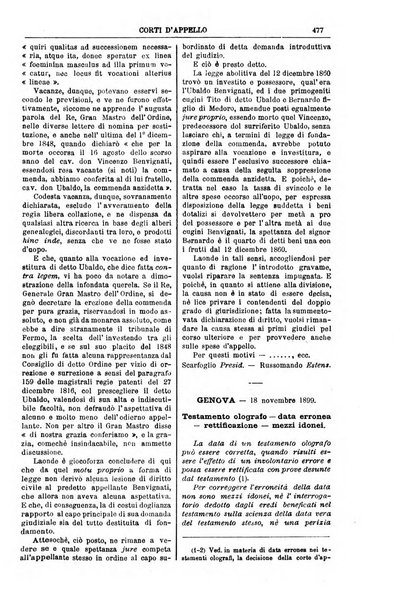 Annali della giurisprudenza italiana raccolta generale delle decisioni delle Corti di cassazione e d'appello in materia civile, criminale, commerciale, di diritto pubblico e amministrativo, e di procedura civile e penale