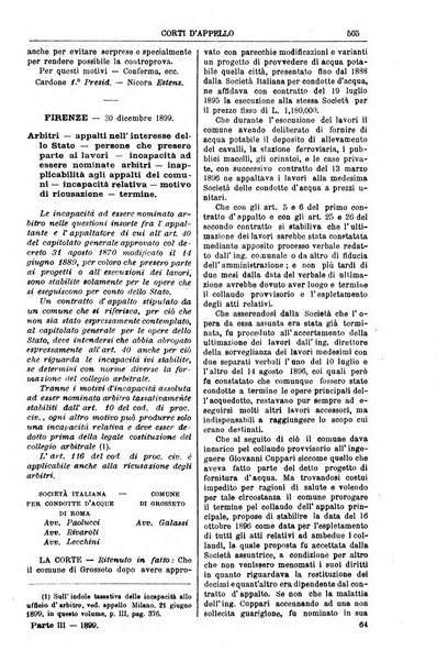 Annali della giurisprudenza italiana raccolta generale delle decisioni delle Corti di cassazione e d'appello in materia civile, criminale, commerciale, di diritto pubblico e amministrativo, e di procedura civile e penale