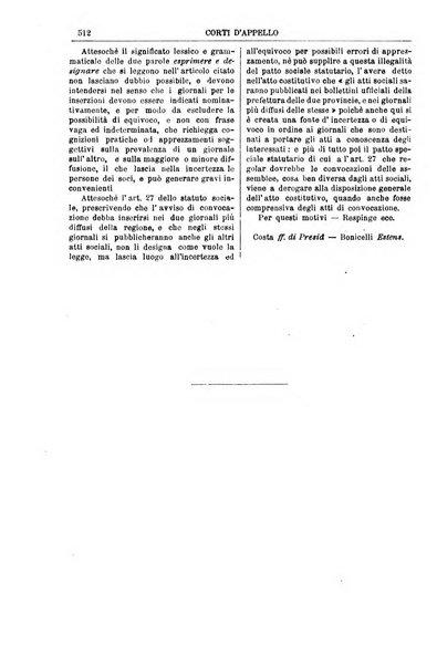 Annali della giurisprudenza italiana raccolta generale delle decisioni delle Corti di cassazione e d'appello in materia civile, criminale, commerciale, di diritto pubblico e amministrativo, e di procedura civile e penale