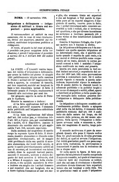 Annali della giurisprudenza italiana raccolta generale delle decisioni delle Corti di cassazione e d'appello in materia civile, criminale, commerciale, di diritto pubblico e amministrativo, e di procedura civile e penale