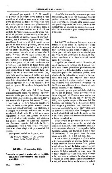 Annali della giurisprudenza italiana raccolta generale delle decisioni delle Corti di cassazione e d'appello in materia civile, criminale, commerciale, di diritto pubblico e amministrativo, e di procedura civile e penale