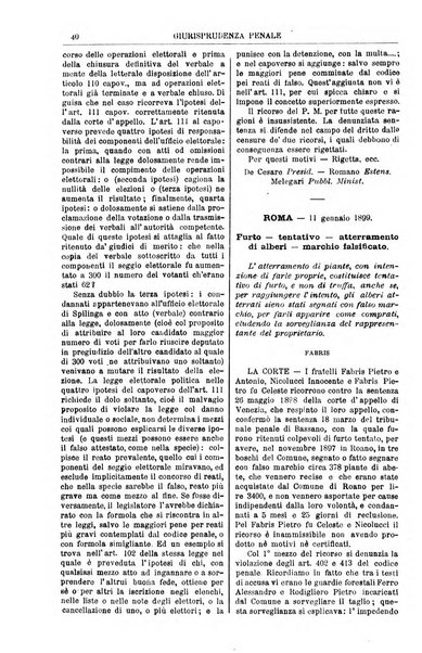 Annali della giurisprudenza italiana raccolta generale delle decisioni delle Corti di cassazione e d'appello in materia civile, criminale, commerciale, di diritto pubblico e amministrativo, e di procedura civile e penale