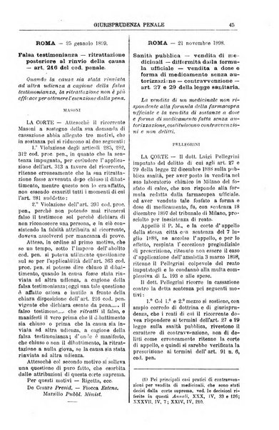 Annali della giurisprudenza italiana raccolta generale delle decisioni delle Corti di cassazione e d'appello in materia civile, criminale, commerciale, di diritto pubblico e amministrativo, e di procedura civile e penale