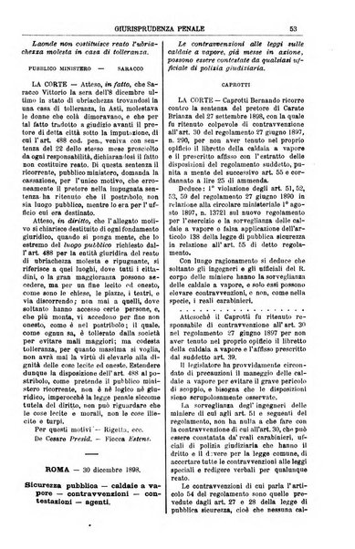 Annali della giurisprudenza italiana raccolta generale delle decisioni delle Corti di cassazione e d'appello in materia civile, criminale, commerciale, di diritto pubblico e amministrativo, e di procedura civile e penale