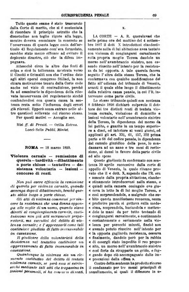 Annali della giurisprudenza italiana raccolta generale delle decisioni delle Corti di cassazione e d'appello in materia civile, criminale, commerciale, di diritto pubblico e amministrativo, e di procedura civile e penale