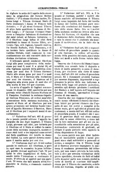 Annali della giurisprudenza italiana raccolta generale delle decisioni delle Corti di cassazione e d'appello in materia civile, criminale, commerciale, di diritto pubblico e amministrativo, e di procedura civile e penale