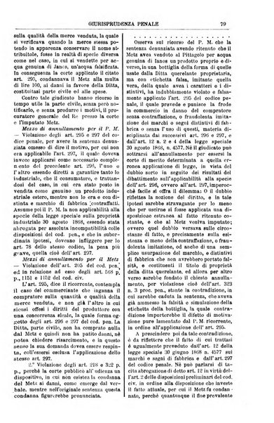 Annali della giurisprudenza italiana raccolta generale delle decisioni delle Corti di cassazione e d'appello in materia civile, criminale, commerciale, di diritto pubblico e amministrativo, e di procedura civile e penale