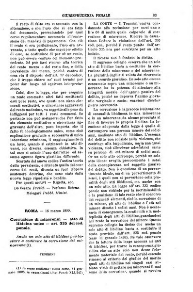 Annali della giurisprudenza italiana raccolta generale delle decisioni delle Corti di cassazione e d'appello in materia civile, criminale, commerciale, di diritto pubblico e amministrativo, e di procedura civile e penale