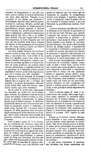 Annali della giurisprudenza italiana raccolta generale delle decisioni delle Corti di cassazione e d'appello in materia civile, criminale, commerciale, di diritto pubblico e amministrativo, e di procedura civile e penale