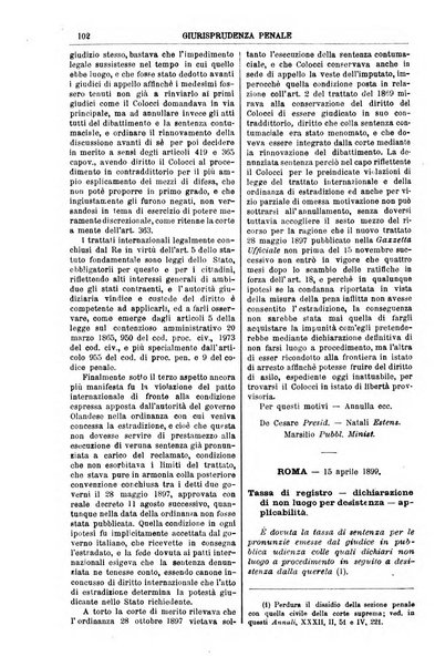 Annali della giurisprudenza italiana raccolta generale delle decisioni delle Corti di cassazione e d'appello in materia civile, criminale, commerciale, di diritto pubblico e amministrativo, e di procedura civile e penale