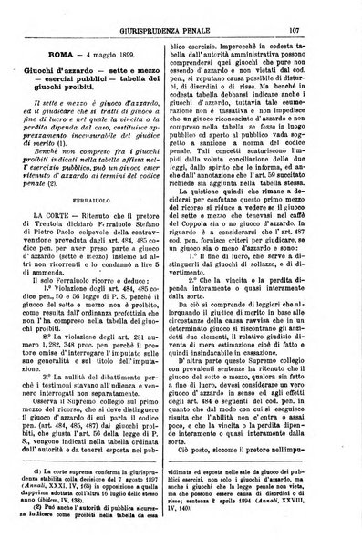 Annali della giurisprudenza italiana raccolta generale delle decisioni delle Corti di cassazione e d'appello in materia civile, criminale, commerciale, di diritto pubblico e amministrativo, e di procedura civile e penale