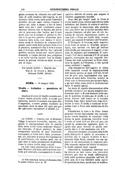 Annali della giurisprudenza italiana raccolta generale delle decisioni delle Corti di cassazione e d'appello in materia civile, criminale, commerciale, di diritto pubblico e amministrativo, e di procedura civile e penale