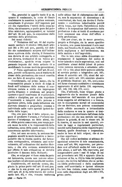 Annali della giurisprudenza italiana raccolta generale delle decisioni delle Corti di cassazione e d'appello in materia civile, criminale, commerciale, di diritto pubblico e amministrativo, e di procedura civile e penale