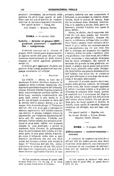 Annali della giurisprudenza italiana raccolta generale delle decisioni delle Corti di cassazione e d'appello in materia civile, criminale, commerciale, di diritto pubblico e amministrativo, e di procedura civile e penale